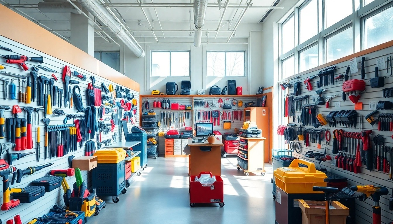 Organizzazione dinamica dell’officina con carrello da lavoro con ruote