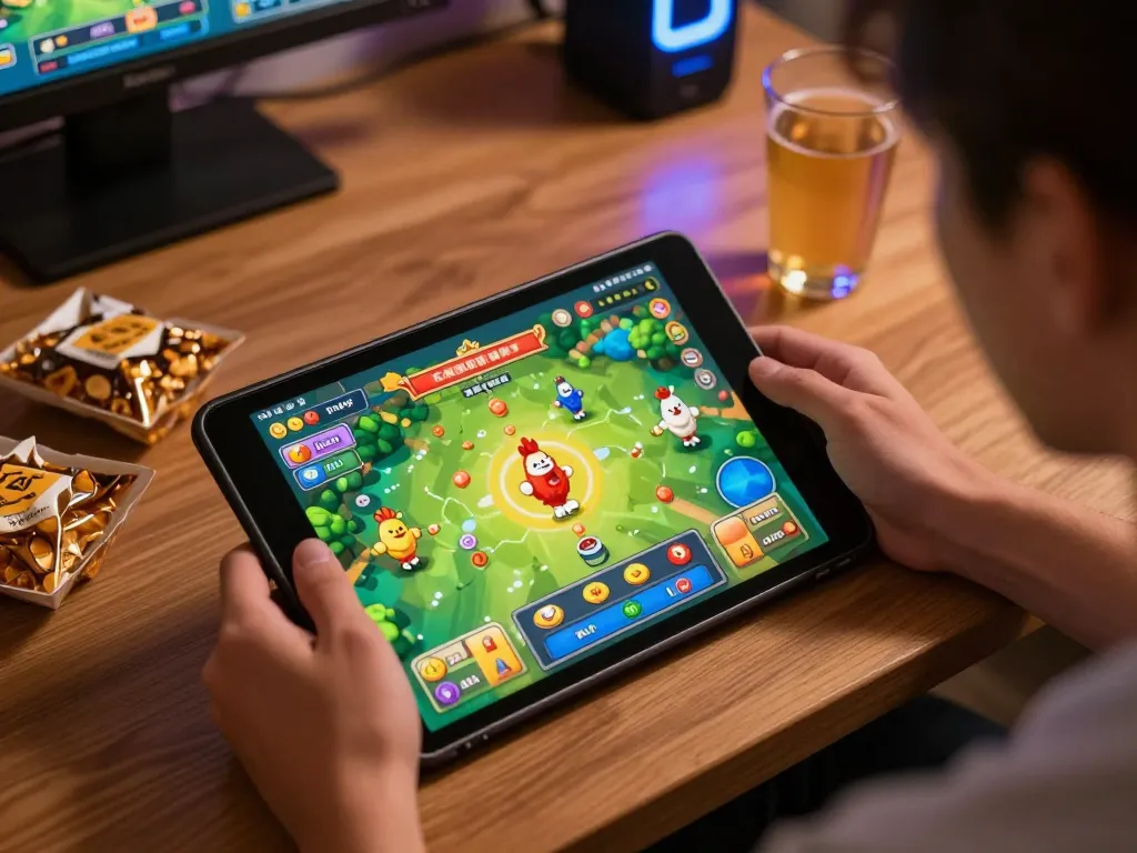 Giocatore che si diverte durante una sessione entusiasmante di Chicken Road, esaminando le recensioni di chicken road per le migliori strategie.