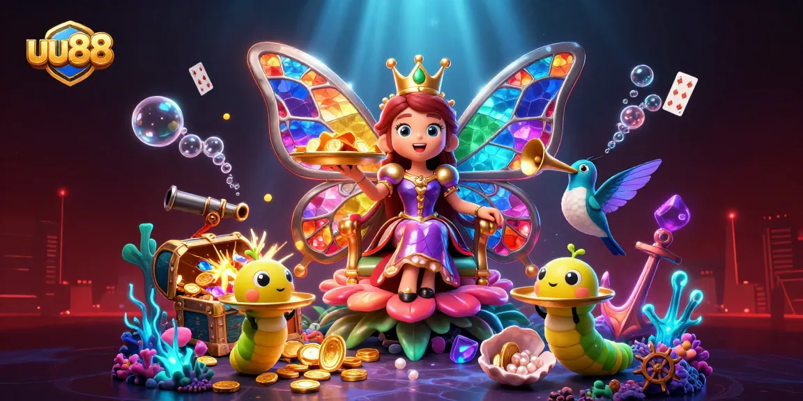 Engage in thrilling gaming experiences at uu88 with vibrant characters and rich casino elements.