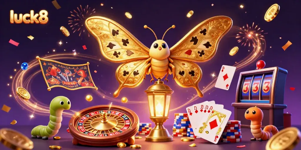 Experience the luck8 casino adventure with vibrant 3D characters and dazzling game elements.